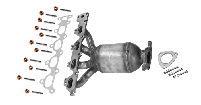 Katalysator für OPEL ASTRA H ZAFIRA B VECTRA C MERIVA A 1.6 16V E-Prüfzeichen