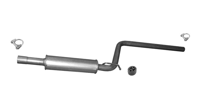 Mittelschalldämpfer für VW CADDY III MAXI 1.6 1.6BiFuel LWB 2007-2015 Auspuff
