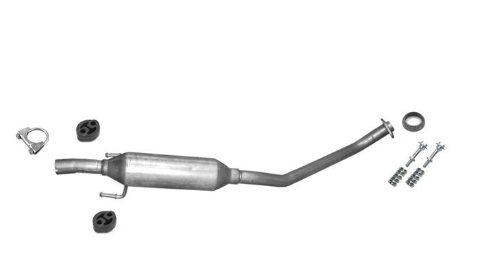 Mittelschalldämpfer für TOYOTA COROLLA 1.4 VVT, 1.6i VVT ab 05.2004 Auspuff