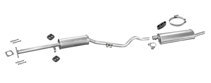 Auspuff DAEWOO NEXIA 1.5 1.8 Schrägheck für ohne KAT 1995-1999 Auspuffanlage