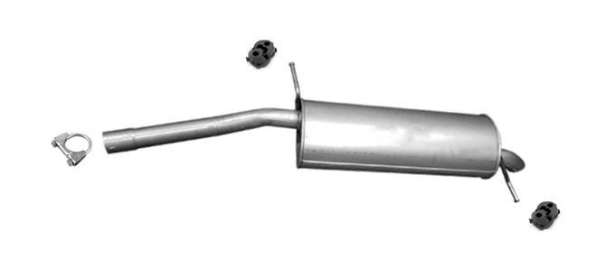 Endschalldämpfer für CITROEN C5 1.6 und 2.0 HDi Stufenheck/Kombi Ab 2002 Auspuff