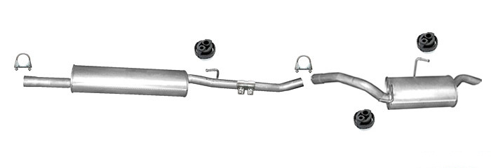 Auspuff CITROEN EVASION & JUMPY I 2.0 136/138PS Auspuffanlage