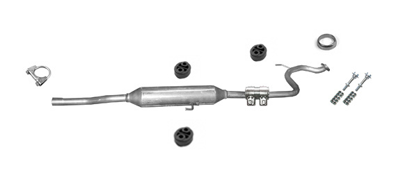 Mittelschalldämpfer für TOYOTA YARIS 1.3 VVT-i SCHRÄGHECK 2005-2011 Auspuff