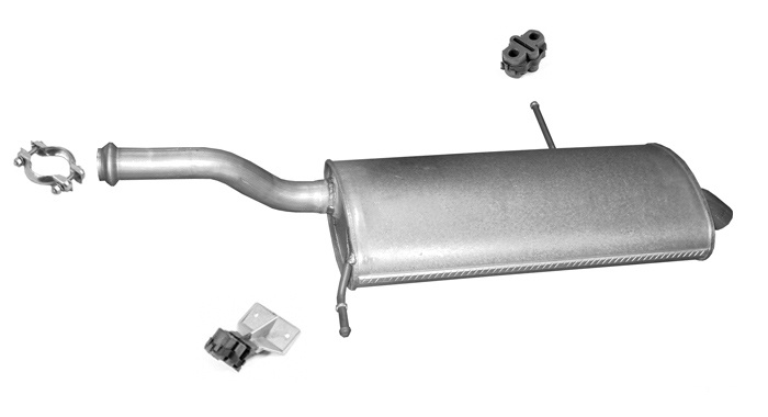 Endschalldämpfer CITROEN C4 GRAND PICASSO PEUGEOT 5008 1.6HDI ab 06- Auspuff