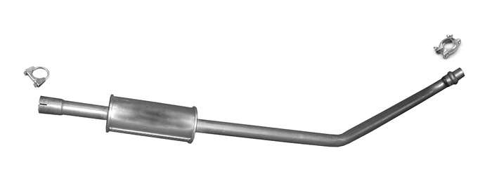 Mittelschalldämpfer für TOYOTA STARLET (P9) 1.3 75PS Auspuff