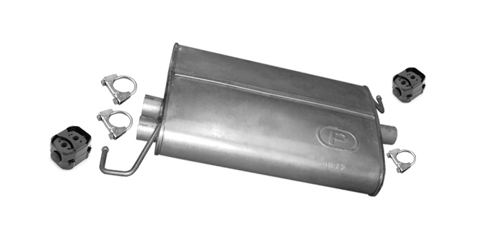 Mittelschalldämpfer für MERCEDES ML 320 W163 3.2 218PS Auspuff