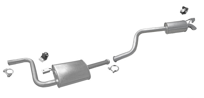 Auspuff RENAULT ESPACE 4 IV 2.2 DCI Auspuffanlage