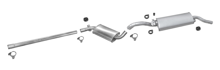 Auspuff VW GOLF 2 II 1.0 1.3 1.6 Auspuffanlage