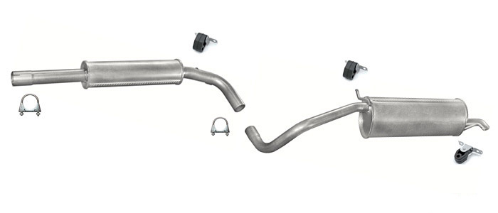 Auspuff SEAT CORDOBA 1.4 75/86PS Stufenheck 2003-2007 Auspuffanlage