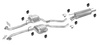Auspuff OPEL OMEGA B 2.5 2.6 V6 Stufenheck Auspuffanlage