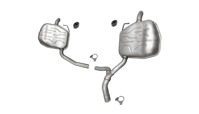 Endschalldämpfer für FORD GALAXY II S-MAX (WA6) 2.3 2007-2015 Auspuff