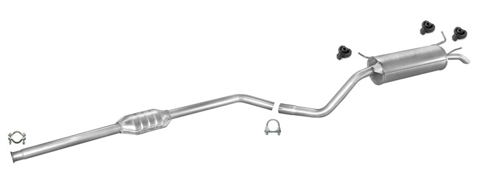 Auspuff RENAULT MEGANE I 1.4 75PS Auspuffanlage