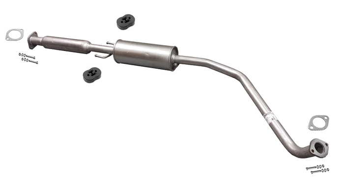 Mittelschalldämpfer für CHEVROLET AVEO T250, T255 1.4 Schrägheck Stufenheck