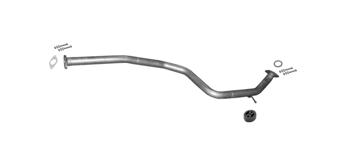 Mittelrohr für MAZDA 5 2.0 CiTD 110, 143PS 16V 2005-2010 Auspuff