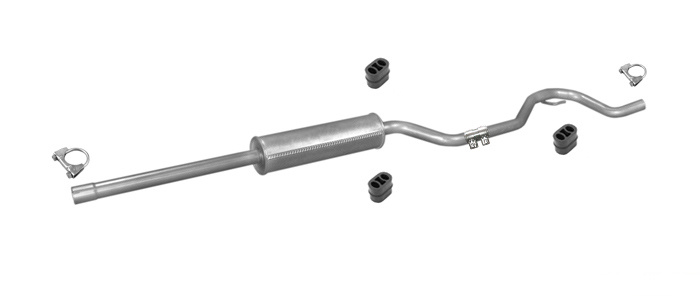 Mittelschalldämpfer OPEL VECTRA C 2.2 Schrägheck Stufenheck 02-04 Auspuff