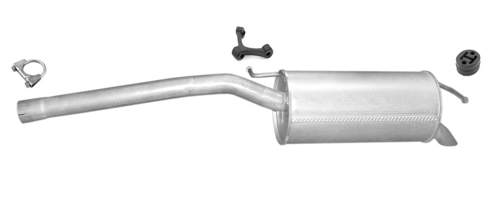 Endschalldämpfer für VW CADDY III 1.9 TDI 2004-2010 Auspuffanlage