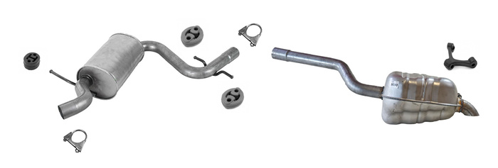 Auspuff für VW Golf V & Jetta III 1.4 Tsi 2005-2010 Auspuffanlage