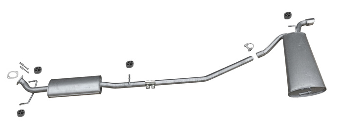 Auspuff für OPEL MOKKA 1.6 1.8 Auspuffanlage