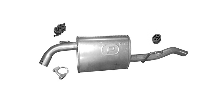 Endschalldämpfer für FIAT TIPO II 1.6 D 2016-2018 Auspuff
