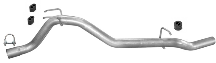 Endrohr für OPEL FRONTERA A 2.4 LWB-Lang 1992-1995 Auspuff