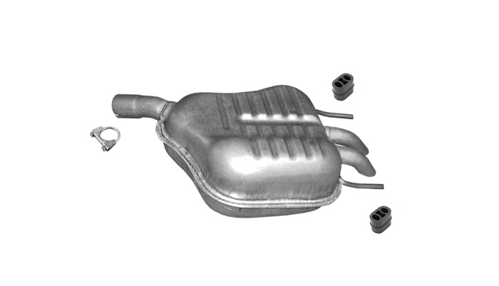 Endschalldämpfer für SAAB 9-3 1.8i 2.0i 1.9 TiD Ab 09.2002 Auspuff Endtopf
