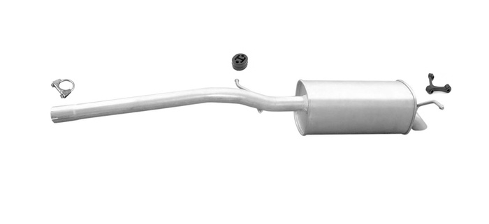 Endschalldämpfer  für VW CADDY III  IV MAXI 1.6 1.9 2.0 TDI  Auspuff