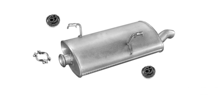 Endschalldämpfer PEUGEOT 206 1.6 2.0 HDI & 206+ 1.4 HDI 1999-2010 Auspuff