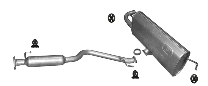 Auspuff für SUZUKI GRAND VITARA  1.6i  106PS Auspuffanlage