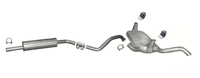 Auspuff RENAULT LAGUNA II 1.6 1.8 Auspuffanlage