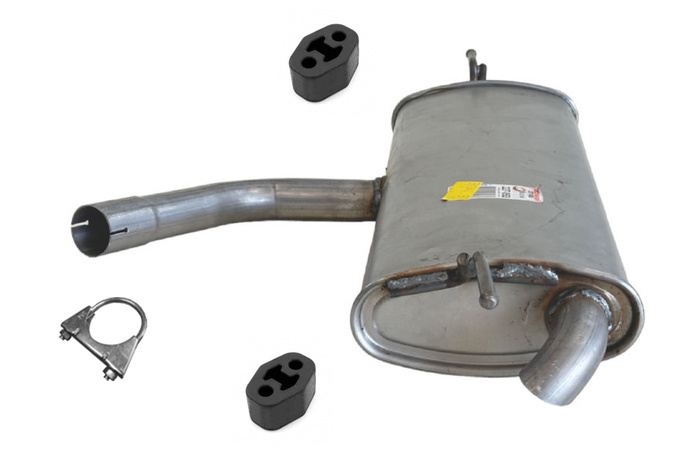 Endschalldämpfer für Seat LEON 1.0 & 1.2 TSI Auspuff