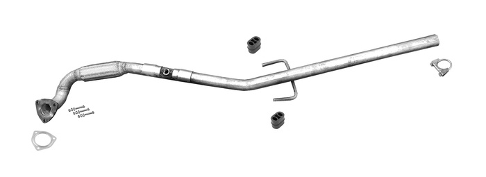 Rohr für SAAB 9-3 (II) 1.8 16V 122PS Stufenheck Kombi ab 01.2004 Auspuff
