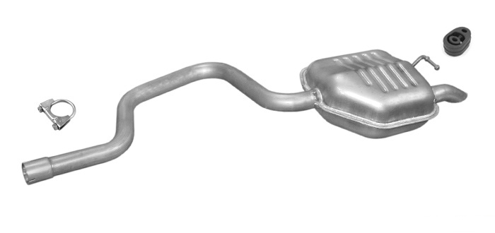 Endschalldämpfer FORD MONDEO MK3 2.2 TDCi 155PS 2.0 TDCi 2001-2007 Auspuff