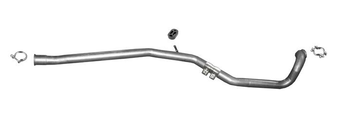 Rohr für PEUGEOT 206 SW 2.0 HDi 90PS ab 2002 Auspuff