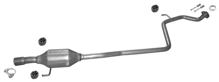 Mittelschalldämpfer für TOYOTA YARIS 1.5 16V Hybrid Auspuff Mitteltopf