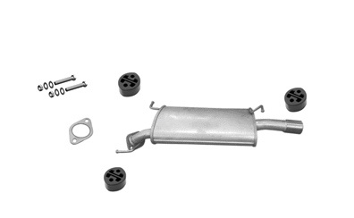 Auspuff für KIA SHUMA II 1.6 16V 102 PS Endschalldämpfer