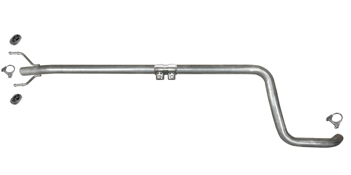 Rohr Mitte für MITSUBISHI COLT VI 1.5 DiD Auspuf