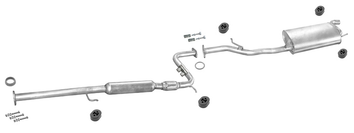 Auspuff HONDA ACCORD V 2.0 2.2 Aerodeck Kombi Auspuffanlage