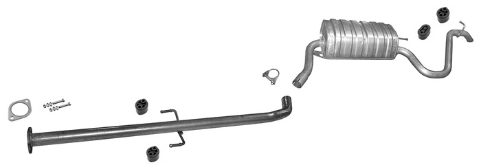 Auspuff für KIA CEE'D 1.6 CRDi Schrägheck 2009-2012