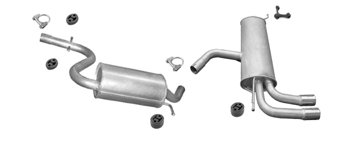 Auspuff SEAT LEON (1P1) / SEAT ALTEA 1.4 TSI Auspuff