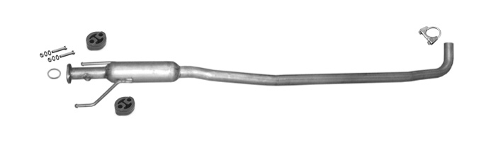 Mittelschalldämpfer für SUZUKI LIANA 1.3 1.6 Stufenheck / Liftback 4x4 Auspuff