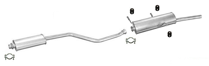 Auspuff CITROEN XSARA 1.4 1.6 1.8 Kombi 1999-2000 Auspuffanlage