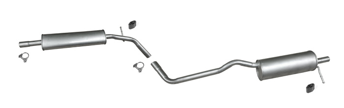 Auspuff für DACIA DUSTER (HS) 1.2 TCe Auspuffanlage