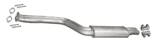 Vorschalldämpfer BMW 3 E46 320 170PS 325 192PS 330 231PS i/Ci 00-07 Auspuff