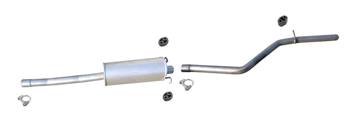 Auspuff für FORD TOURNEO/TRANSIT CUSTOM V362 2.2 TDCi SWB ab 2012 Auspuffanlage