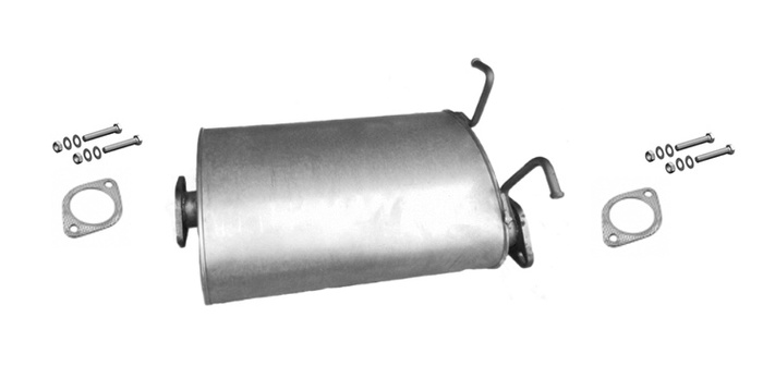 Mittelschalldämpfer für SSANGYONG KORANDO und MUSSO 2.3 140PS Auspuffanlage