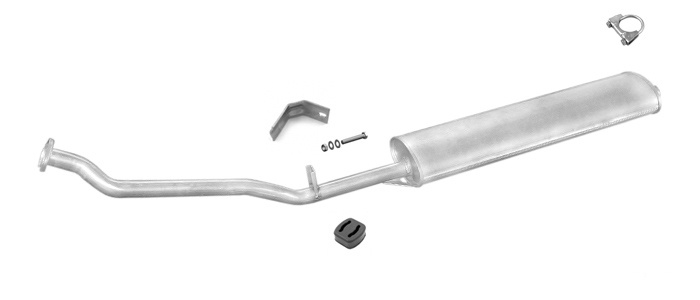 Mittelschalldämpfer MERCEDES MB100D 2.4 Diesel 1988-1995 Auspuff