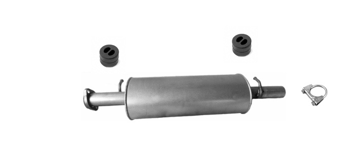 Mittelschalldämpfer für LAND ROVER DISCOVERY I 2.5 TDi 113PS Auspuffanlage