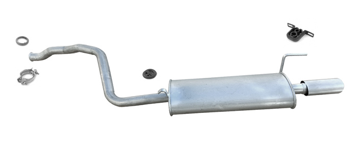 Endschalldämpfer für AUDI 80 (B4) 1.6/2.0 & 1.6/2.0E mit E-Prüfzeichen