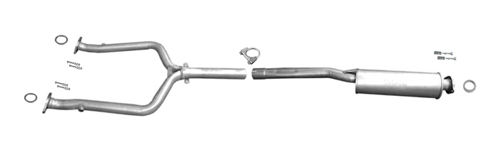 Mittelschalldämpfer für LEXUS GS 430 (S19) 4.3 283PS 2005-2011 Auspuff