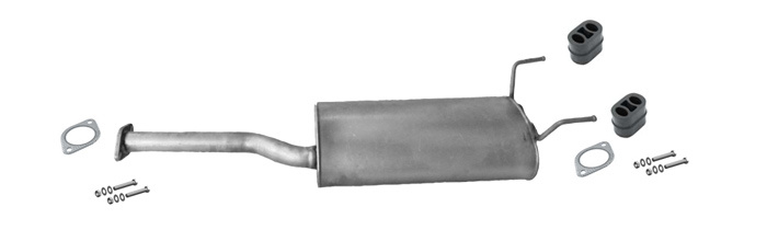 Mittelschalldämpfer für SSANGYONG KYRON 2.0 Xdi und 2.0 Xdi 4X4 Auspuff